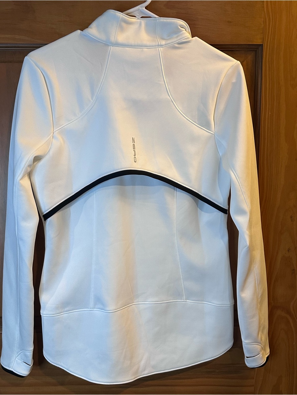 Women's White Quarter-Zip Performance Top - Picture 7 of 8